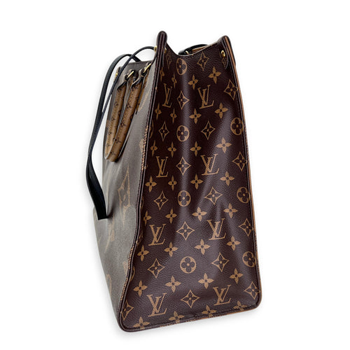 Louis Vuitton  Monogram OnTheGo GM Tote bag in Coated canvas, Gold Hardware_6