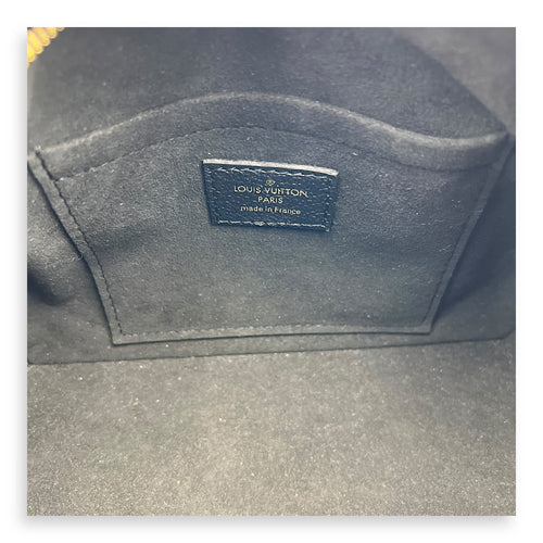 Louis Vuitton Speedy Bandouliere Top Handle Bag 20 Black in Empreinte Leather, Gold hardware_7