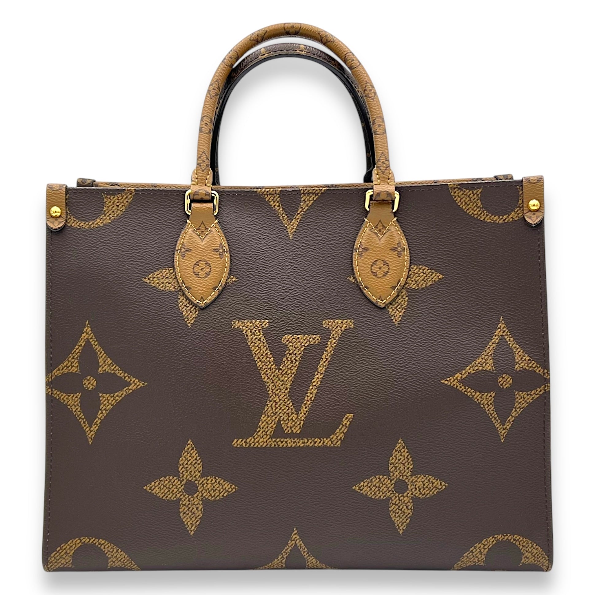 Louis vuitton on the go tote reverse best sale