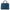Fendi 2Jours Top Handle Bag Blue in Calfskin, Silver hardware_1