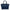 Prada Logo Top Handle Bag Blue in Calfskin, Gold hardware_1