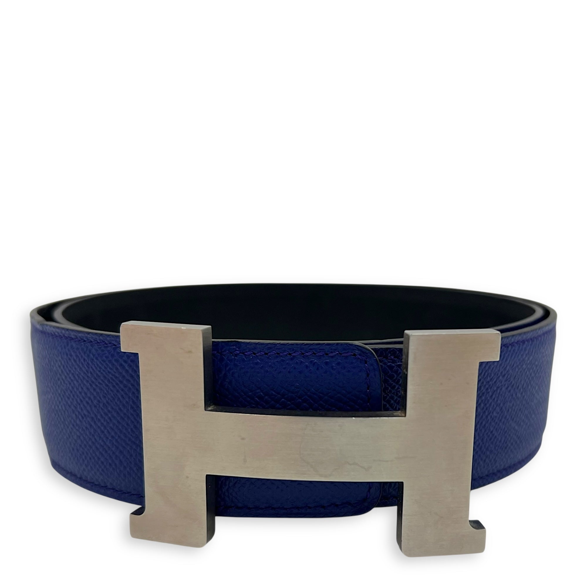 Hermès Others Black and Blue in Epsom, Brushed Palladium hardware_1