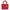 Dior Lady Dior Small Red Top Handle Bag in Lambskin, Gold hardware_10