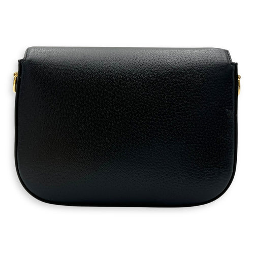 Gucci x Adidas Horsebit 1955 Shoulder Bag Black in Calfskin, Gold hardware_2