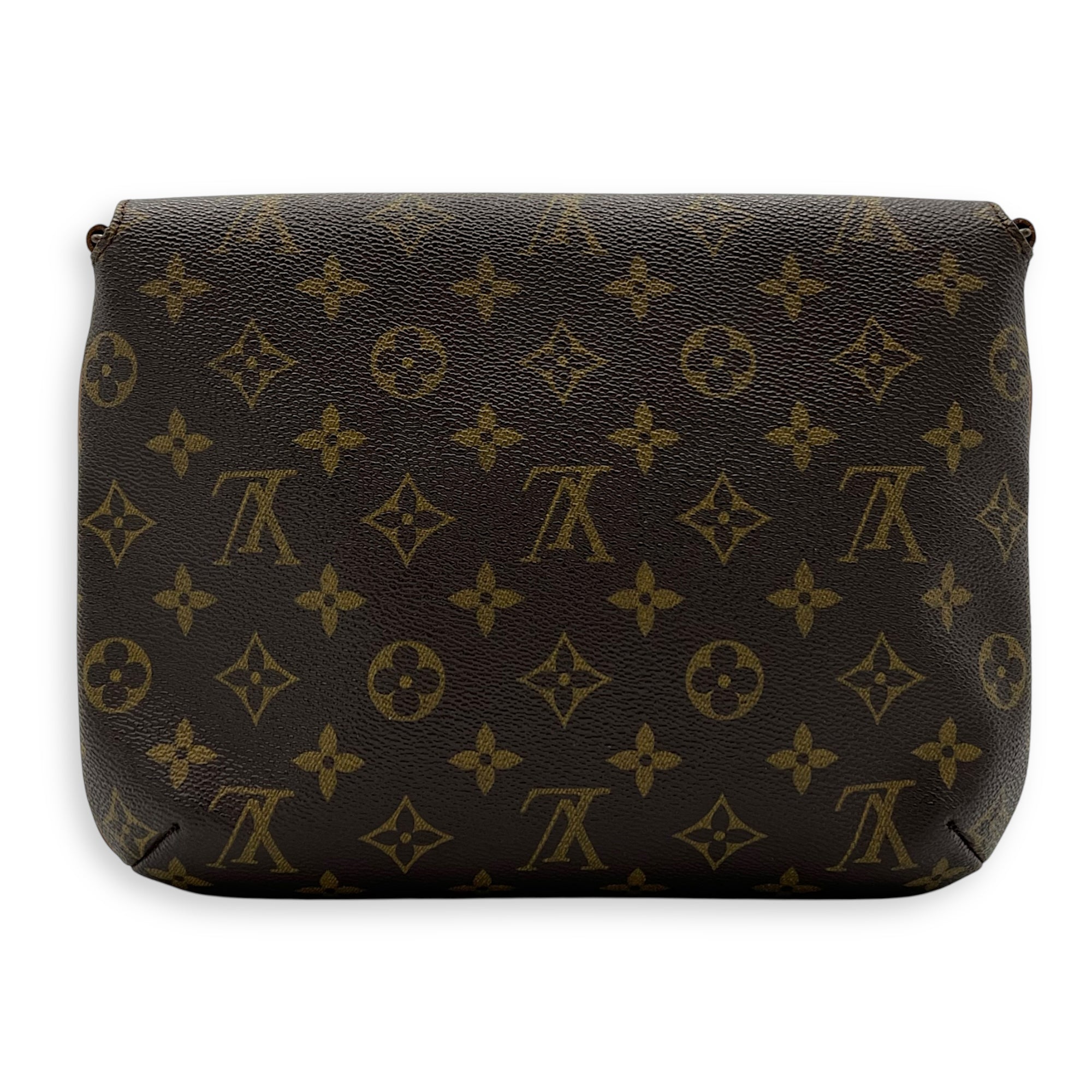 Louis Vuitton Tango Shoulder Bag Brown in Coated Canvas, Gold hardware_2