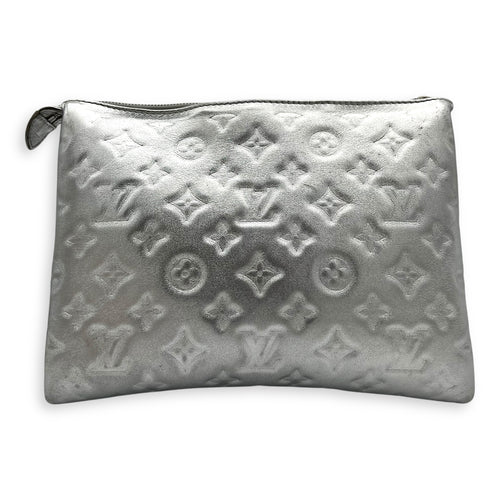Louis Vuitton Coussin Shoulder Bag Silver in Lambskin, Silver hardware_2