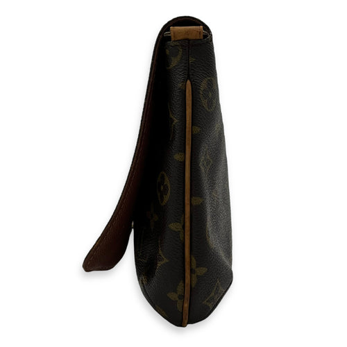 Louis Vuitton Tango Shoulder Bag Brown in Coated Canvas, Gold hardware_3