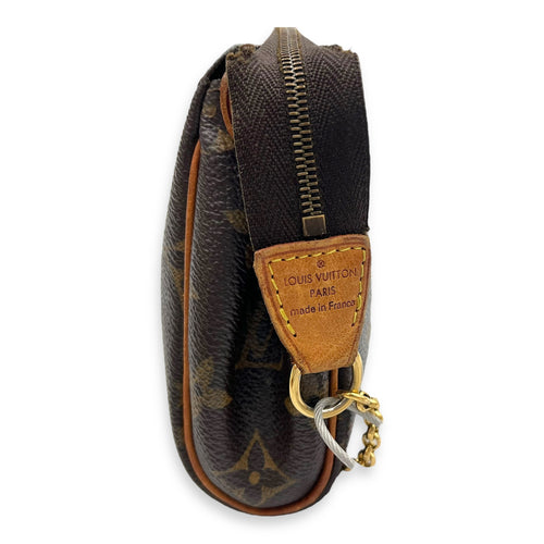 Louis Vuitton Eva Crossbody Bag Brown in Monogram Coated Canvas, Gold hardware_4
