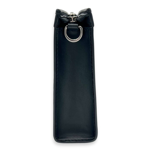 Louis Vuitton Gaston Wearable Wallet Black Crossbody Bag in Coated Canvas, Silver hardware_11
