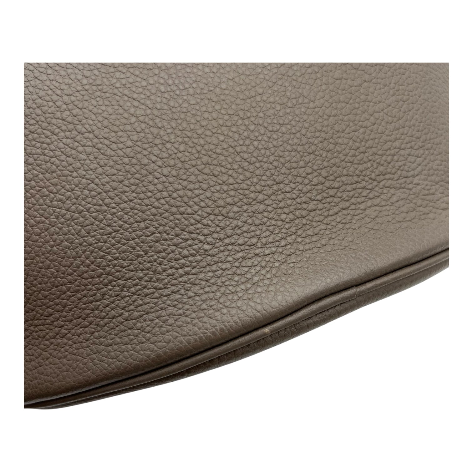 Celine Bucket 16 Brown Top Handle Bag in Calfskin, Gold hardware_10