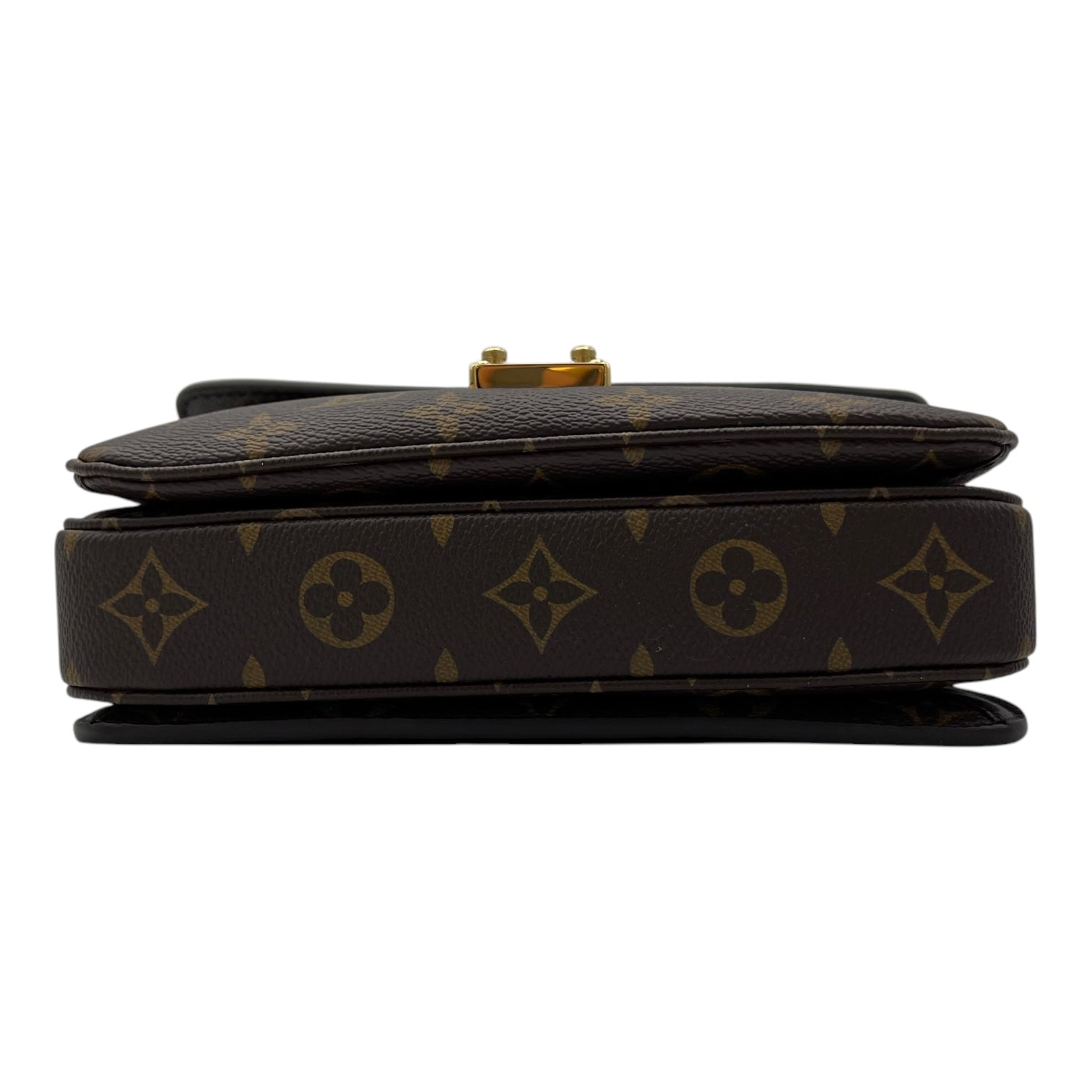 Louis Vuitton Metis Crossbody Bag Brown in Monogram Coated Canvas, Gold hardware_5