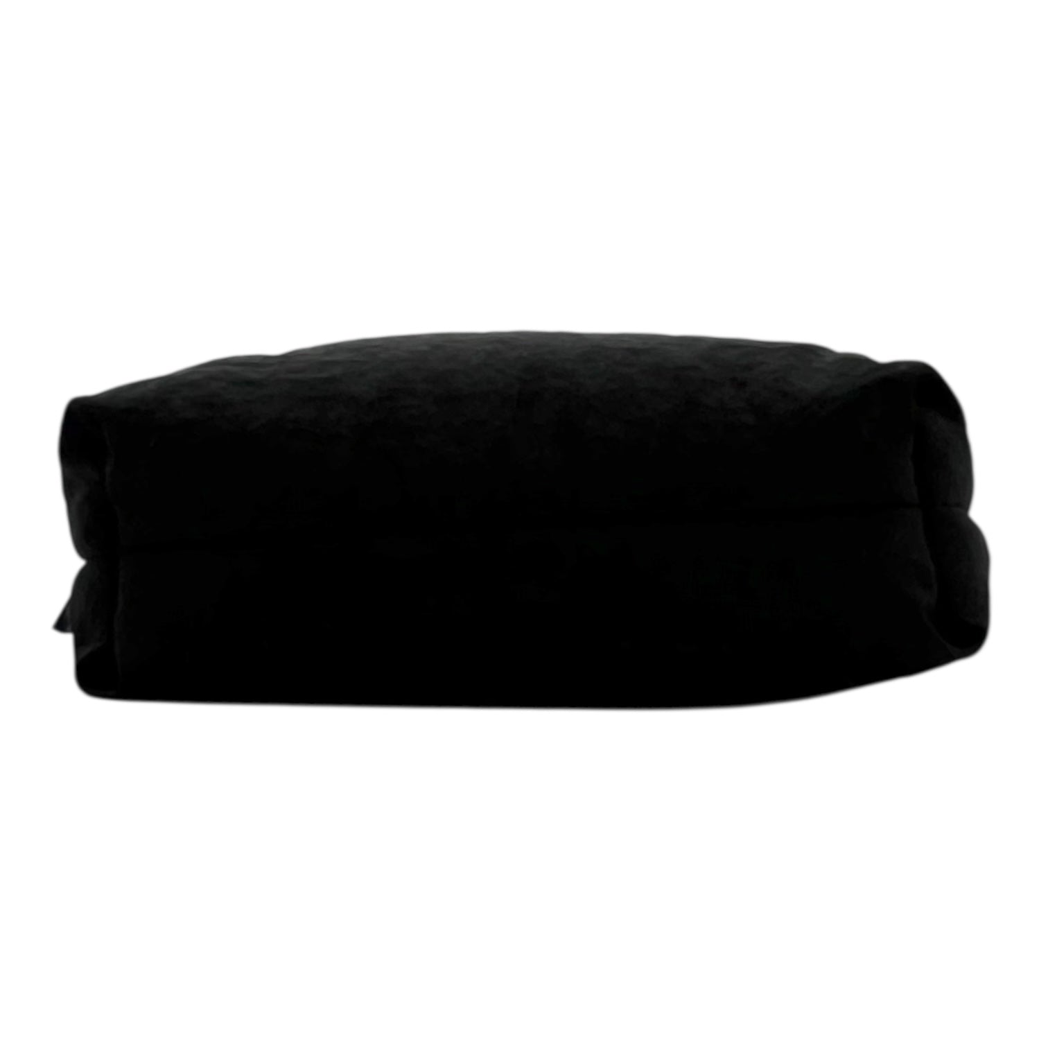 Bottega Veneta Logo Shoulder Bag Black in Nylon_5