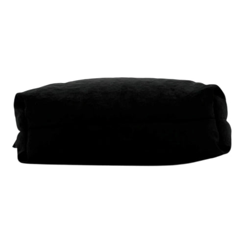 Bottega Veneta Logo Shoulder Bag Black in Nylon_5