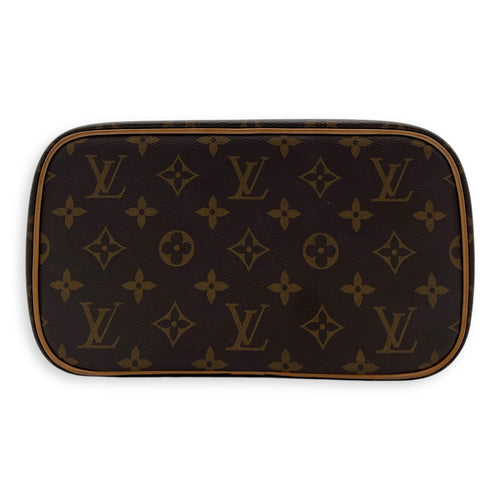Louis Vuitton Nice Top Handle Bag BB Brown in Monogram Coated Canvas, Gold hardware_5