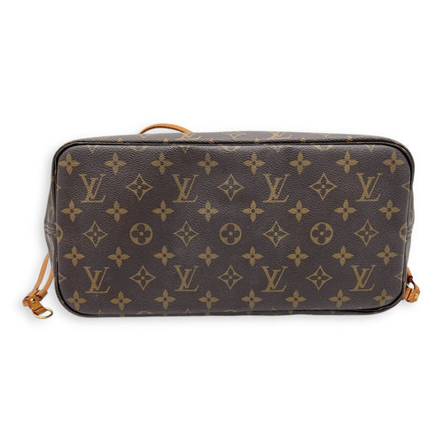 Louis Vuitton Neverfull Tote Bag PM Brown in Monogram Coated Canvas, Gold hardware_6