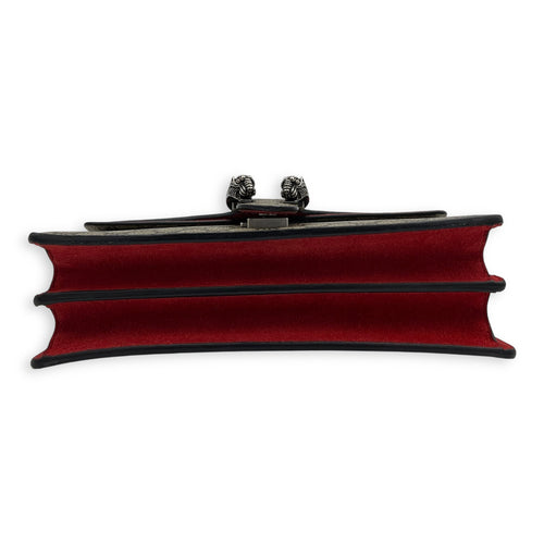 Gucci Dionysus Small Brown Shoulder Bag in Coated Canvas, Ruthenium hardware_5