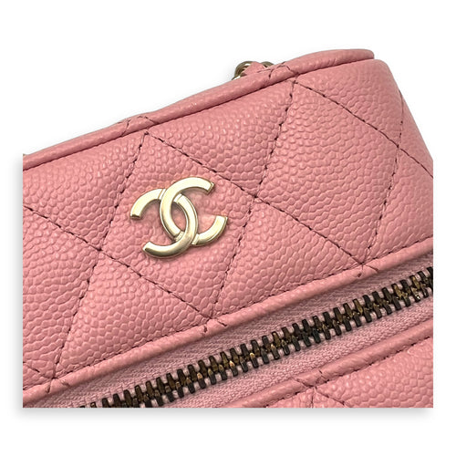 Chanel  Vanity Phone Crossbody bag in Caviar leather, Gold Hardware_6