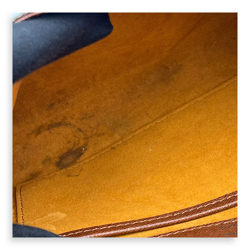 Louis Vuitton Tango Shoulder Bag Brown in Coated Canvas, Gold hardware_8