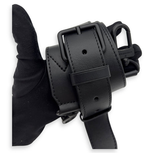 Louis Vuitton Steamer Crossbody Bag Black in Monogram Empreinte Leather, Lacquered Metal hardware_9