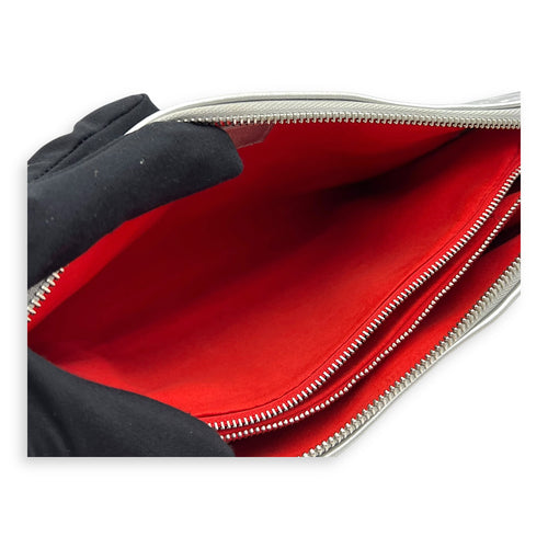 Louis Vuitton Coussin Shoulder Bag Silver in Lambskin, Silver hardware_9