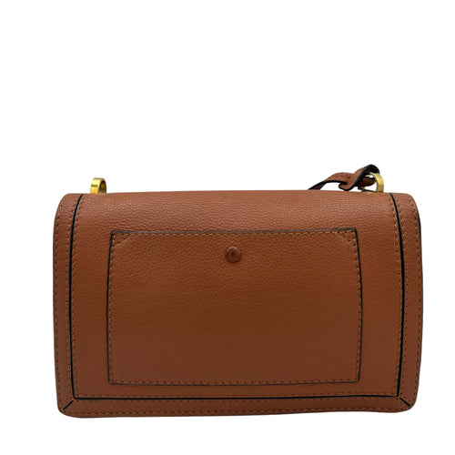 Loewe Barcelona Crossbody Bag Brown in Calfskin, Gold hardware_2