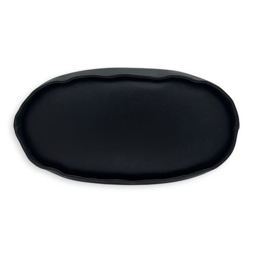 Salvatore Ferragamo Gancini Shoulder Bag Black in Calfskin, Gold hardware_5