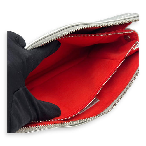 Louis Vuitton Coussin Shoulder Bag Silver in Lambskin, Silver hardware_11