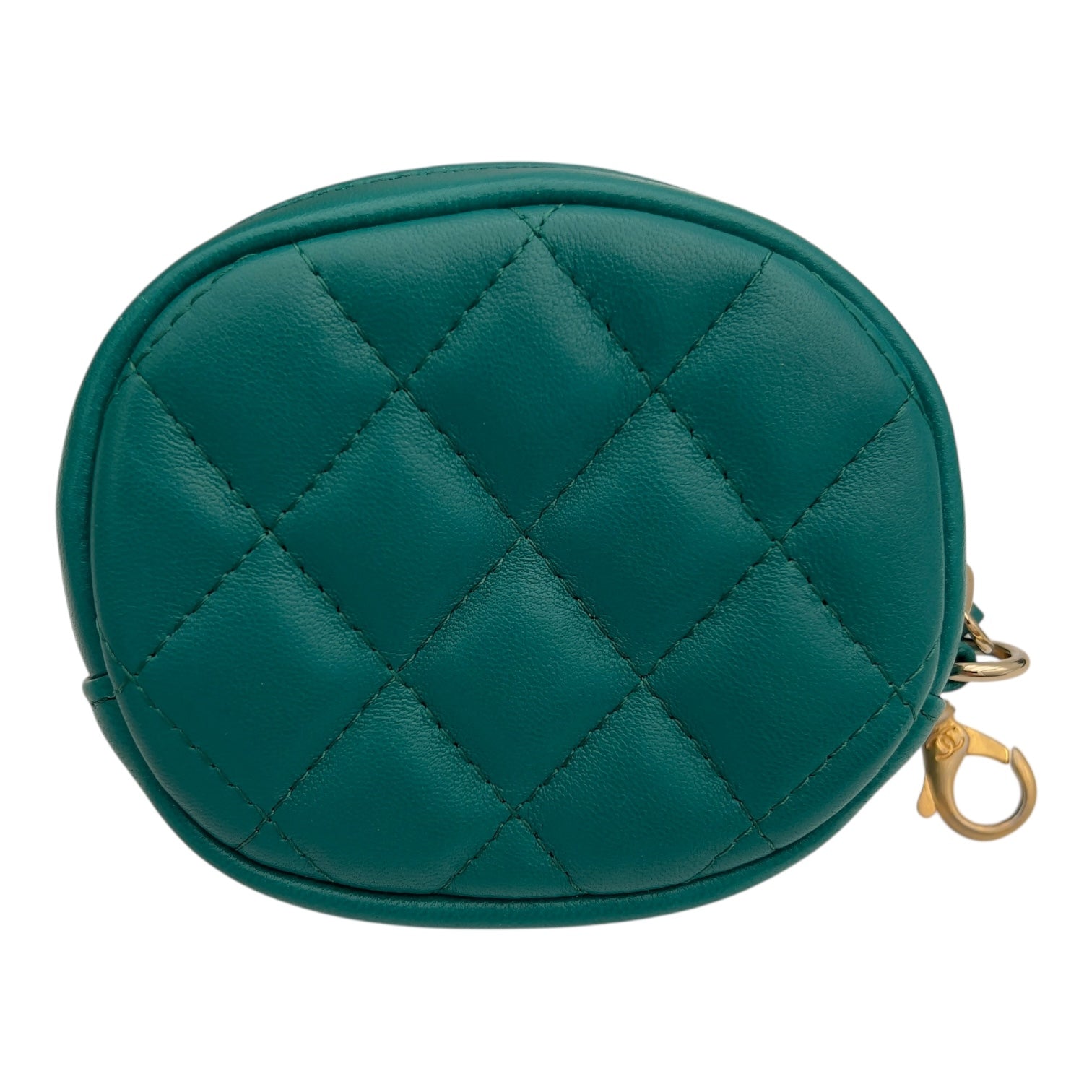 Chanel C19 Pouch Wallet On Chain in Tweed, Mixed hardware_14