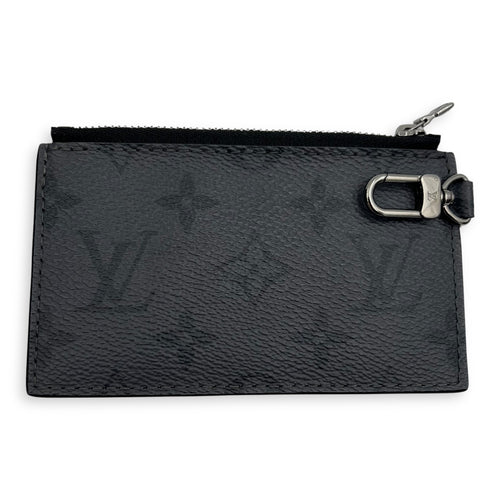 Louis Vuitton Gaston Wearable Wallet Black Crossbody Bag in Coated Canvas, Silver hardware_2