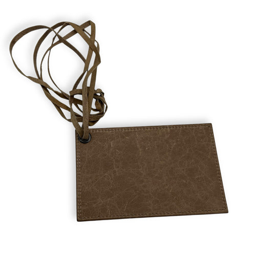 Balenciaga City Crossbody Bag Brown in Distressed Leather, Gunmetal hardware_15