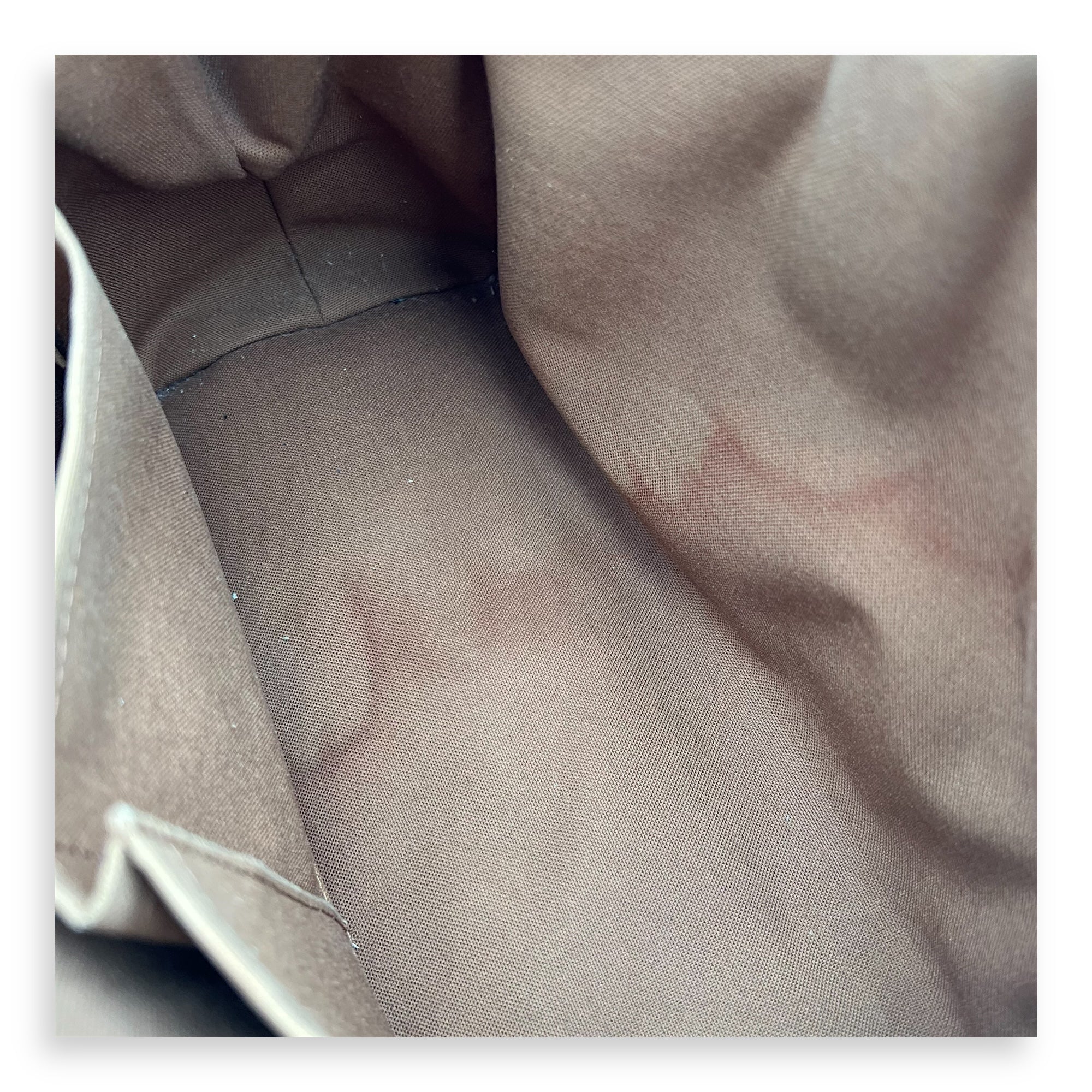 Louis Vuitton Tivoli Shoulder Bag PM Brown in Monogram Coated Canvas, Gold hardware_5