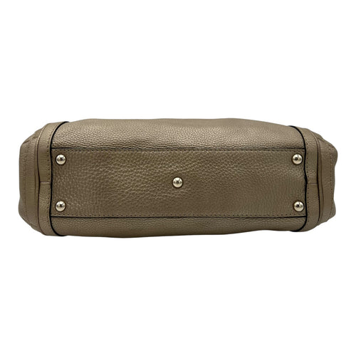 Gucci Twist Shoulder Bag Gold in Calfskin, Gold hardware_5