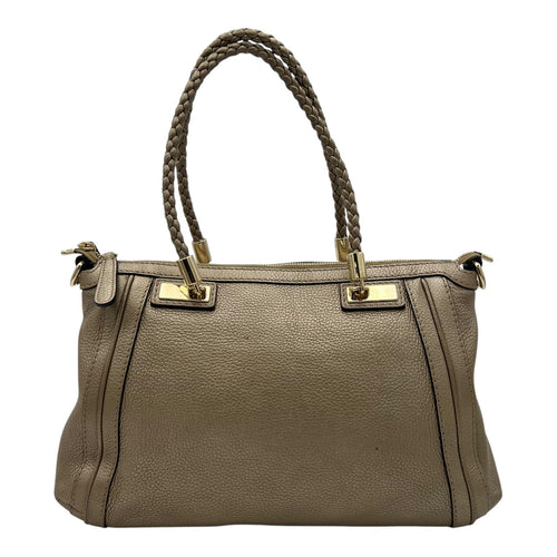 Gucci Twist Shoulder Bag Gold in Calfskin, Gold hardware_2