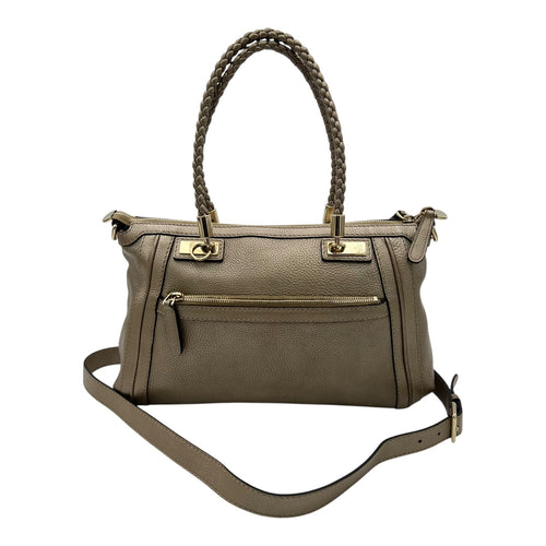 Gucci Twist Shoulder Bag Gold in Calfskin, Gold hardware_13