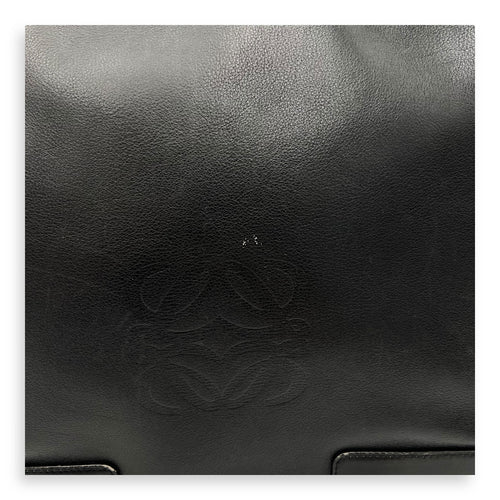 Loewe Vintage Crossbody Bag Black in Calfskin, Silver hardware_7