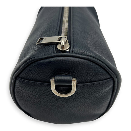 Christian Dior Roller Crossbody Bag Small Blue in Calfskin, Silver hardware_10