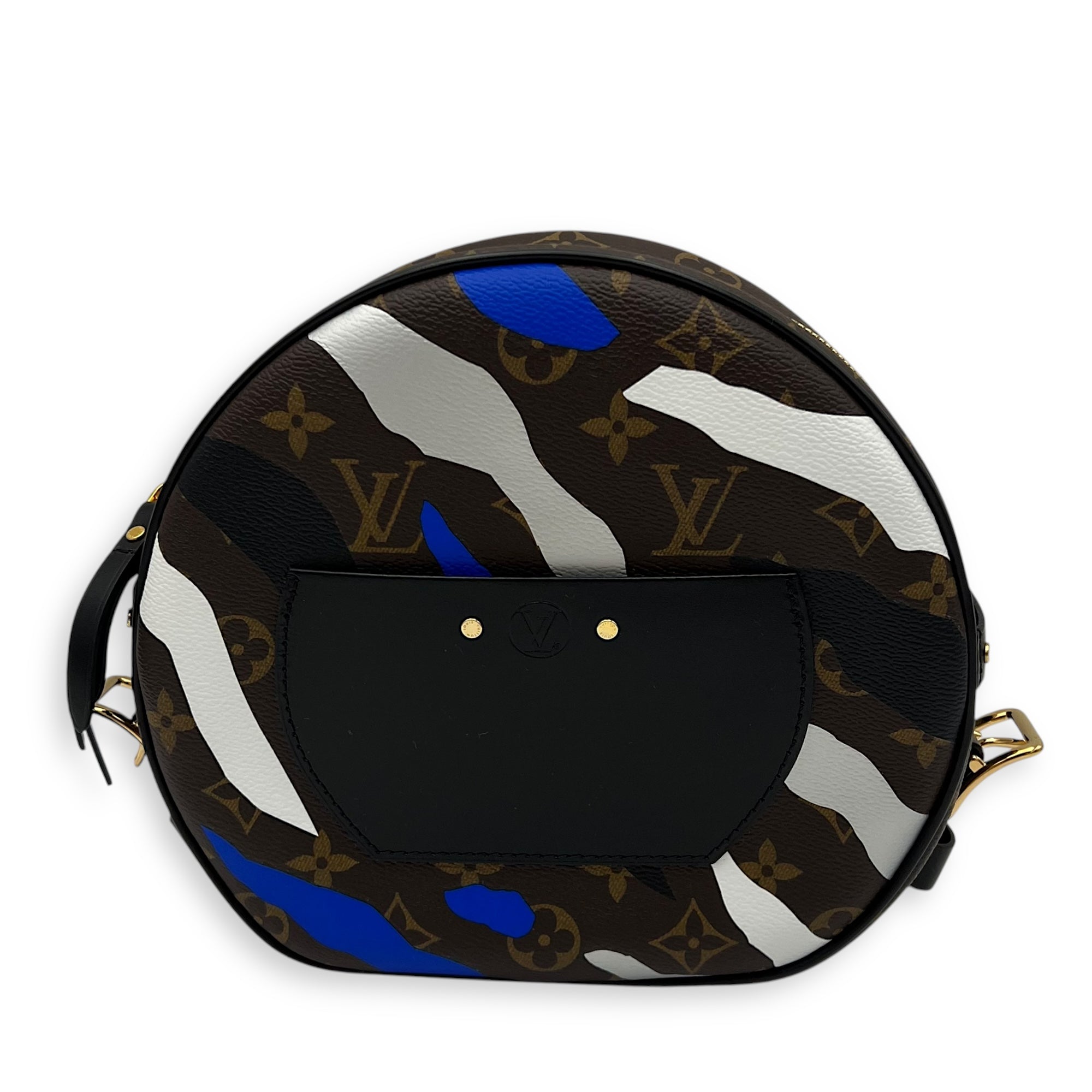 Louis Vuitton X LOL Boite Chapeau Souple MM Brown Crossbody Bag in Monogram Coated Canvas, Gold hardware_2