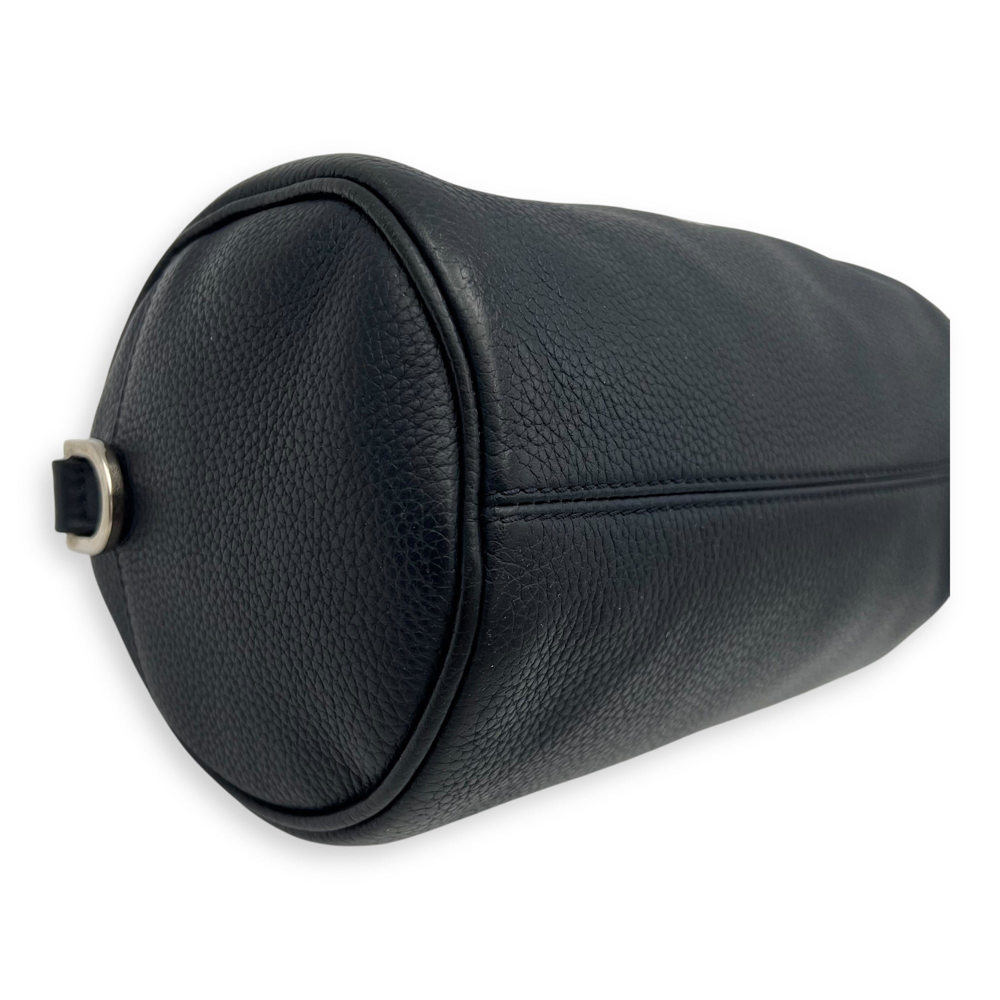 Christian Dior Roller Crossbody Bag Small Blue in Calfskin, Silver hardware_7