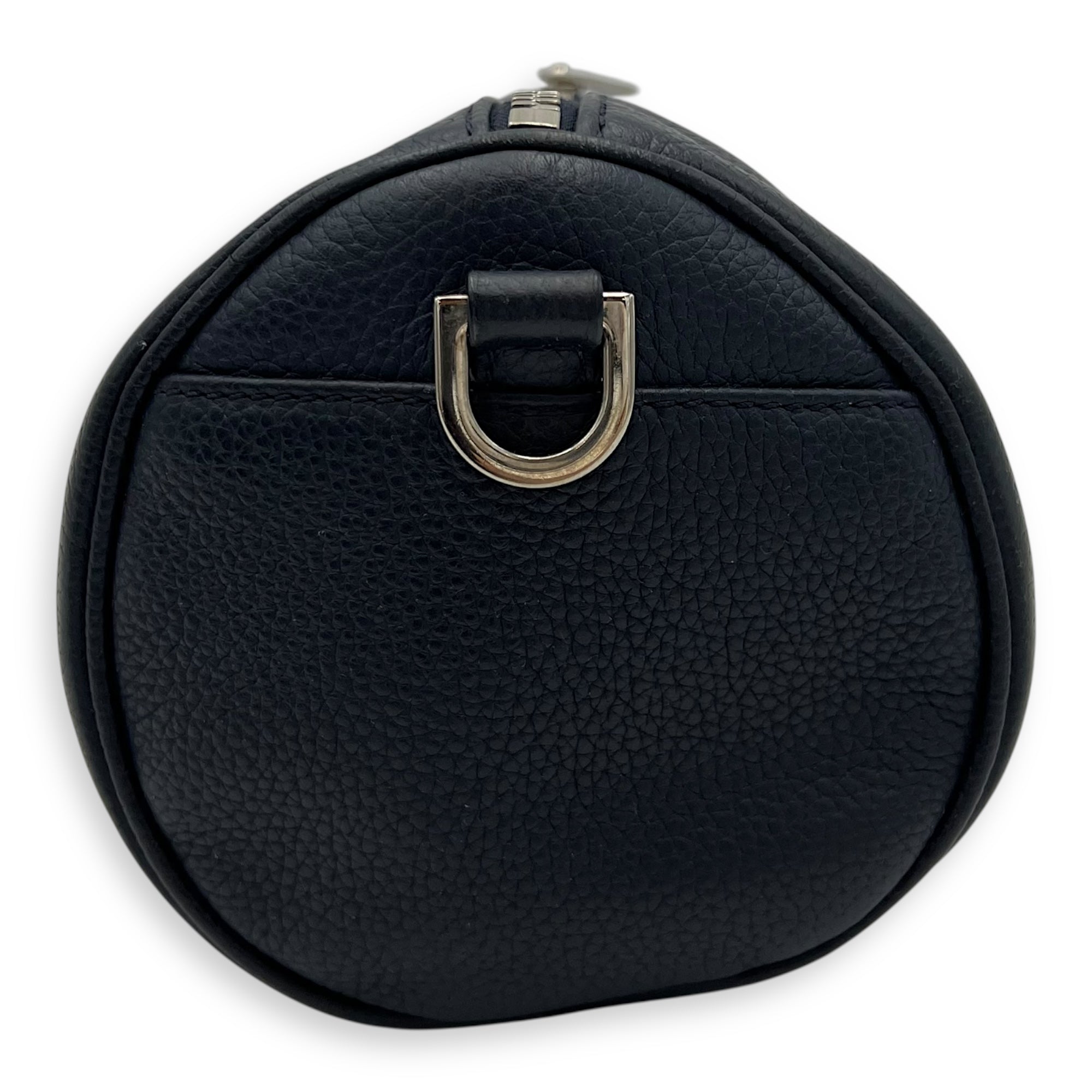 Christian Dior Roller Crossbody Bag Small Blue in Calfskin, Silver hardware_4