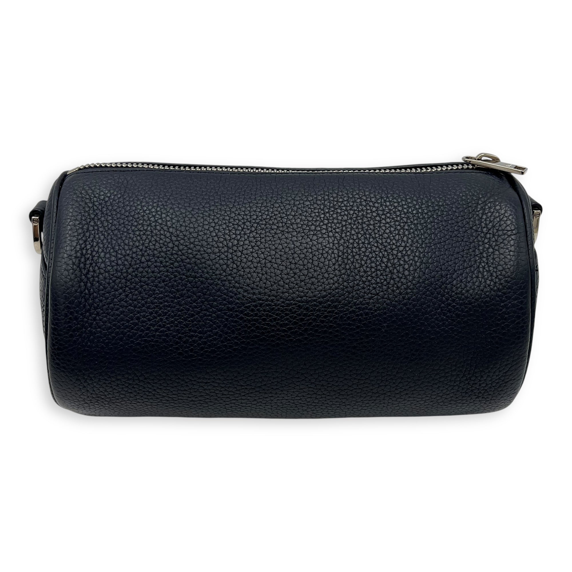 Christian Dior Roller Crossbody Bag Small Blue in Calfskin, Silver hardware_2