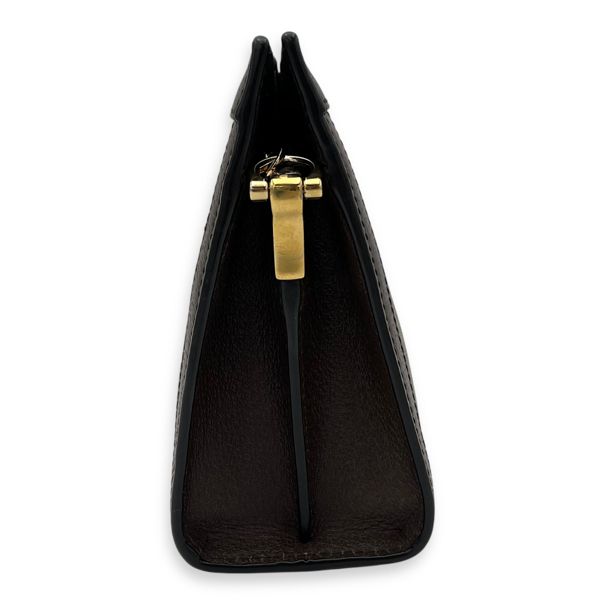 Gucci Ophidia Crossbody Bag Brown in Coated Canvas, Gold hardware_3