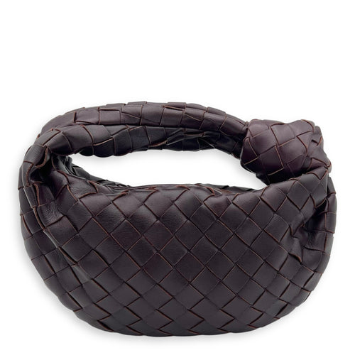 Jodie Clutch maroon in Calfskin, Gold hardware