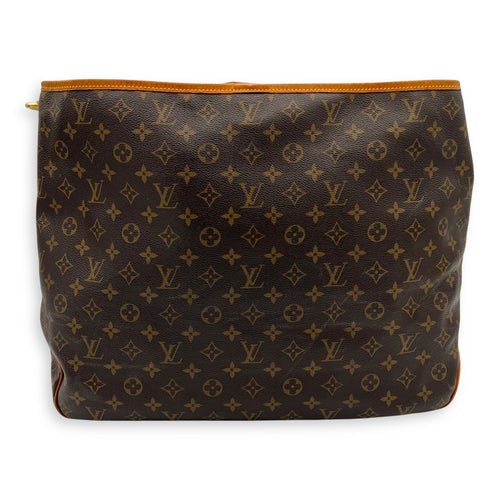 Delightful Shoulder Bag GM Brown in Monogram Coated Canvas, Gold hardware