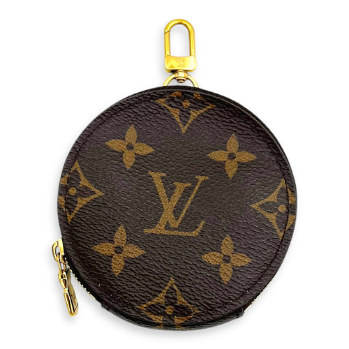 Neverfull Top Handle Bag BB Brown in Monogram Coated Canvas, Gold hardware