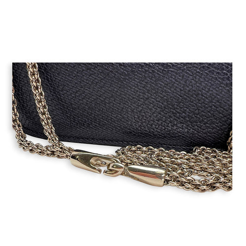 Valentino  Rockstud Glam Lock Crossbody bag in Calfskin, Light Gold Hardware_8