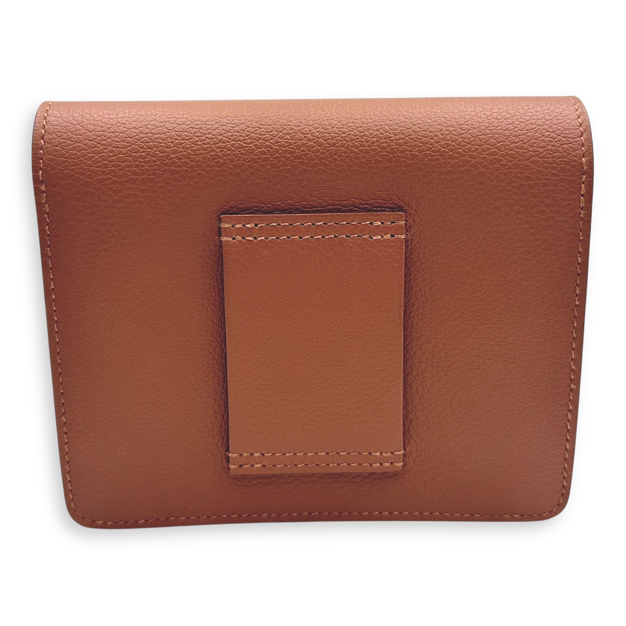 Hermès Roulis Slim Gold/ Vert Fizz Wallet in Evercolor, Permabrass hardware_2
