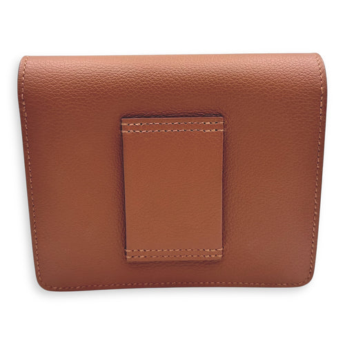Hermès Roulis Slim Gold/ Vert Fizz Wallet in Evercolor, Permabrass hardware_2