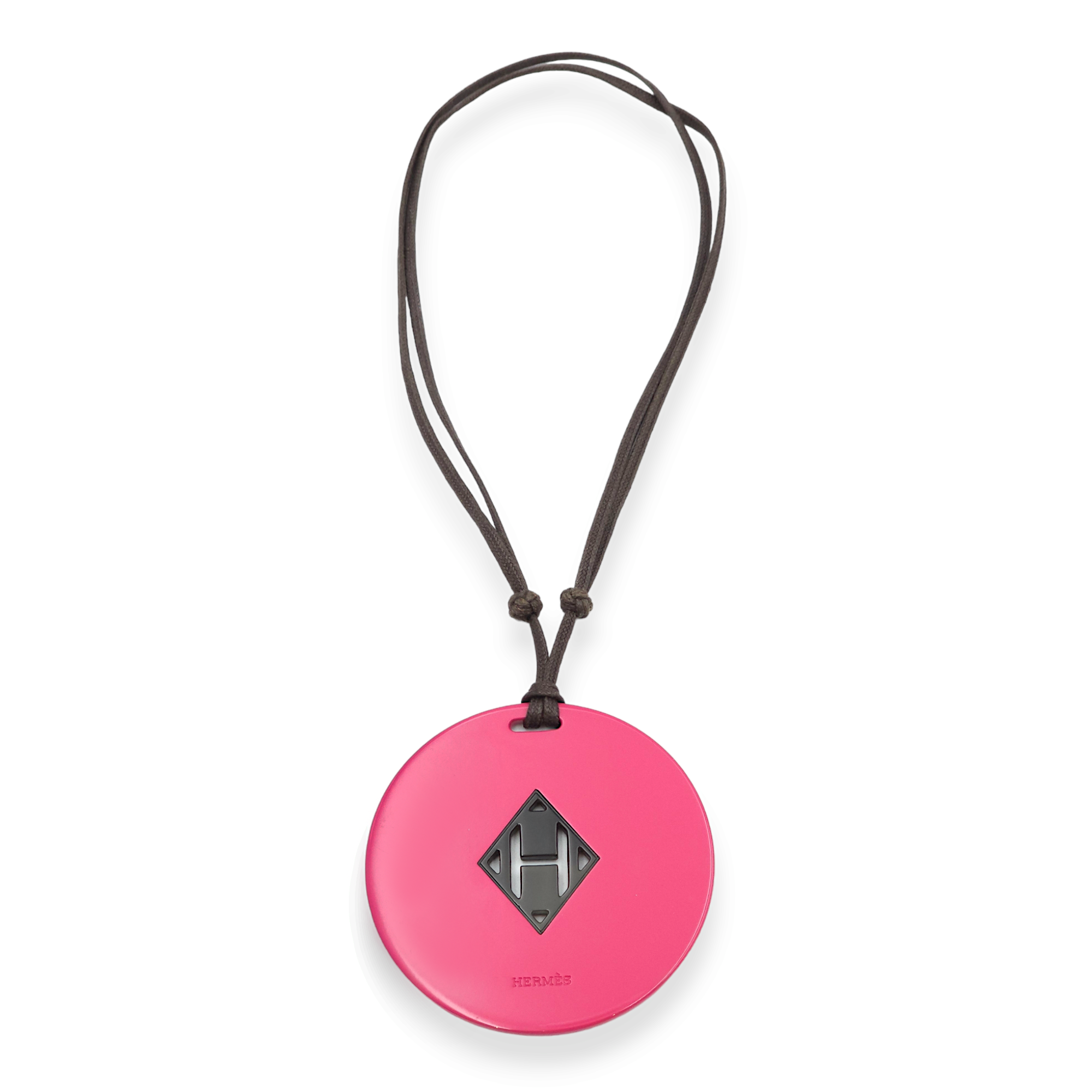 Kuartz Horn Pink Necklace in Lacquer