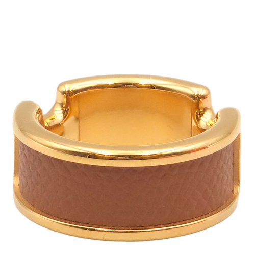 Olympre Small Gold Ring in Epsom, Gold hardware