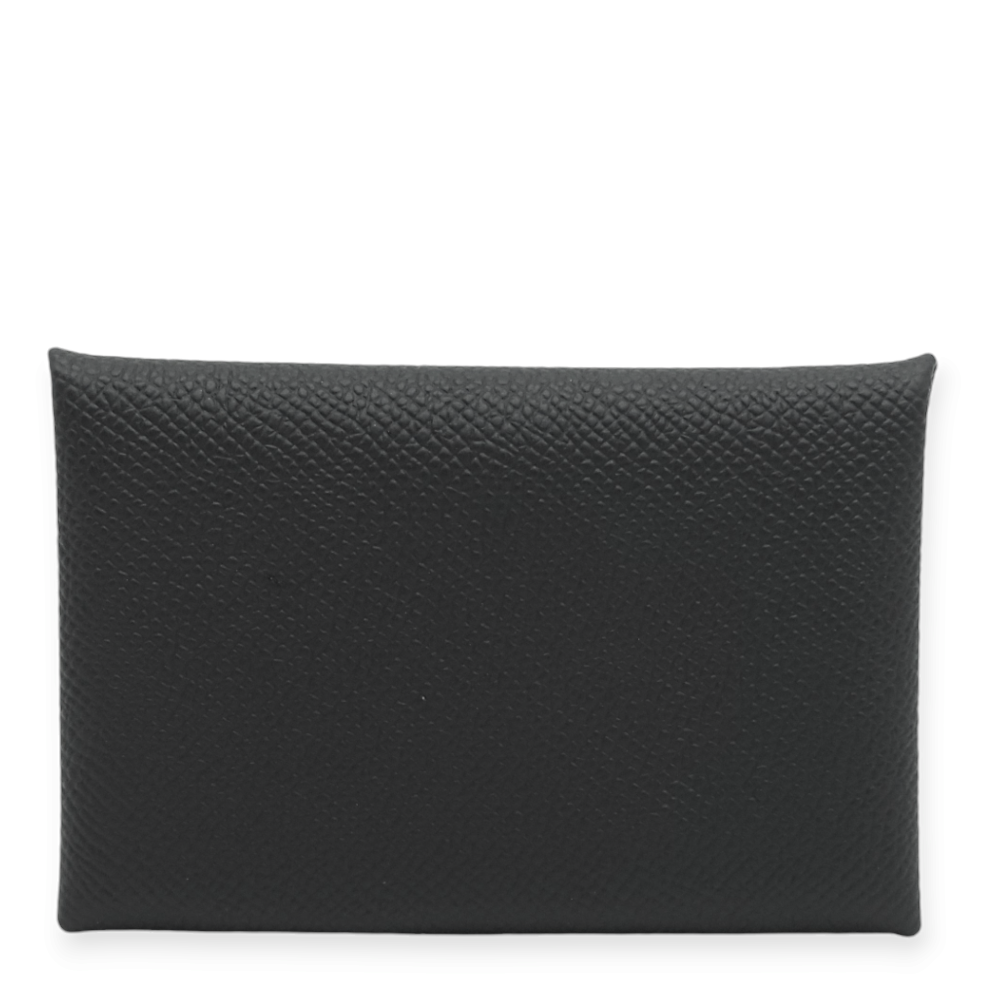 Calvi Black Card Holder in Epsom